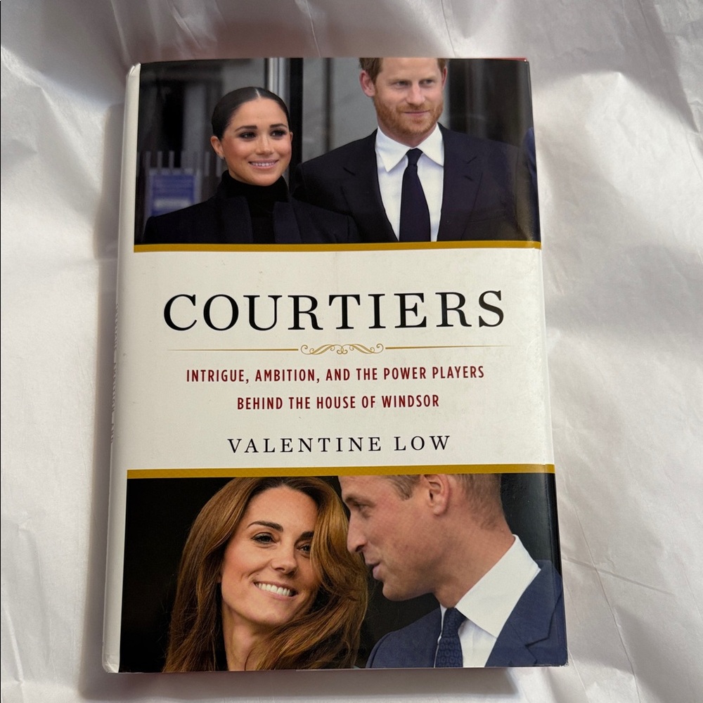 Courtiers by Valentine Low Hardcover Book
